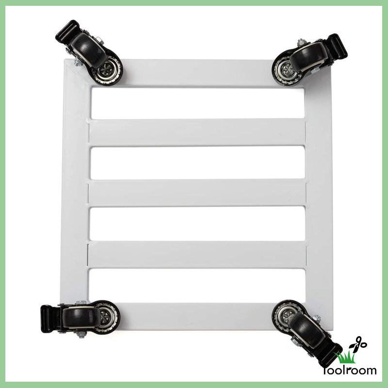 [Toolroom] Đế Lót Chậu Hoa Có Bánh Xe Đẩy Cho Nhà Búp Bê