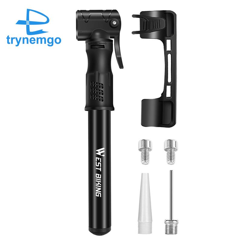 Bơm Xe Đạp Mini Cầm Tay 80-100Psi Chất Liệu Hợp Kim