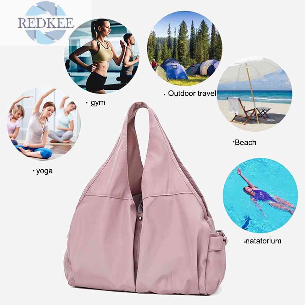Túi Đựng Đồ Tập Thể Thao Chống Nước Chia Ngăn Khô Ướt Cho Nữ