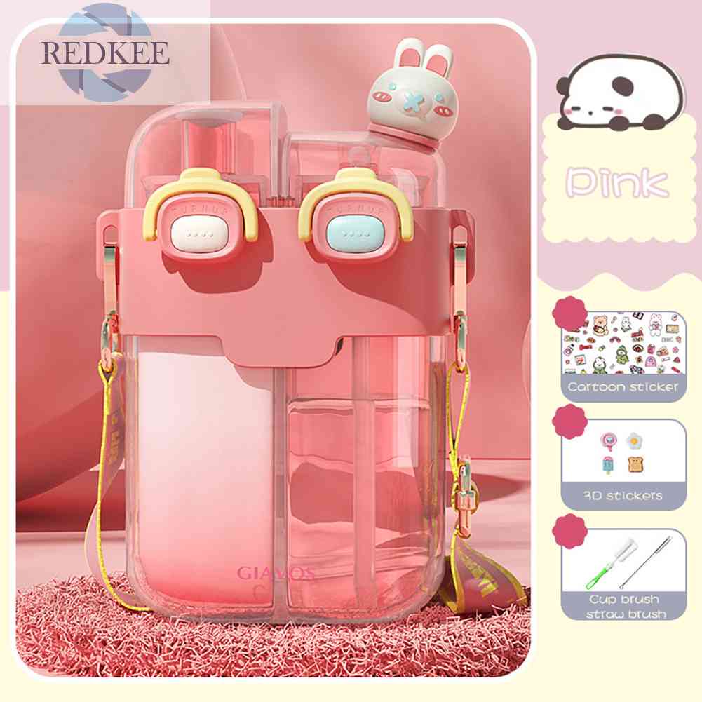 Bình Nước 780ML Hoạt Hình Dễ Thương Cho Bé