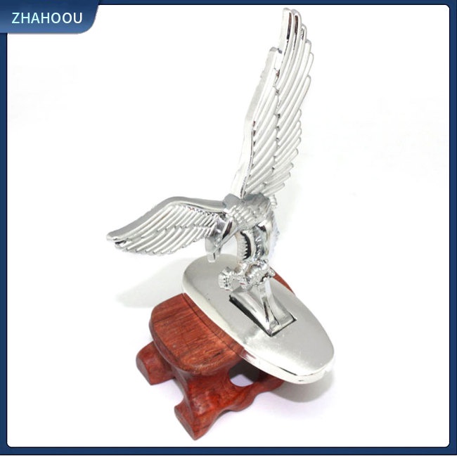 ☃Phụ Kiện Trang Trí Nhà Cửa Độc Đáo Sáng Tạo☃ Logo Đại Bàng 3D Mạ Crom Trang Trí Mui Xe Hơi