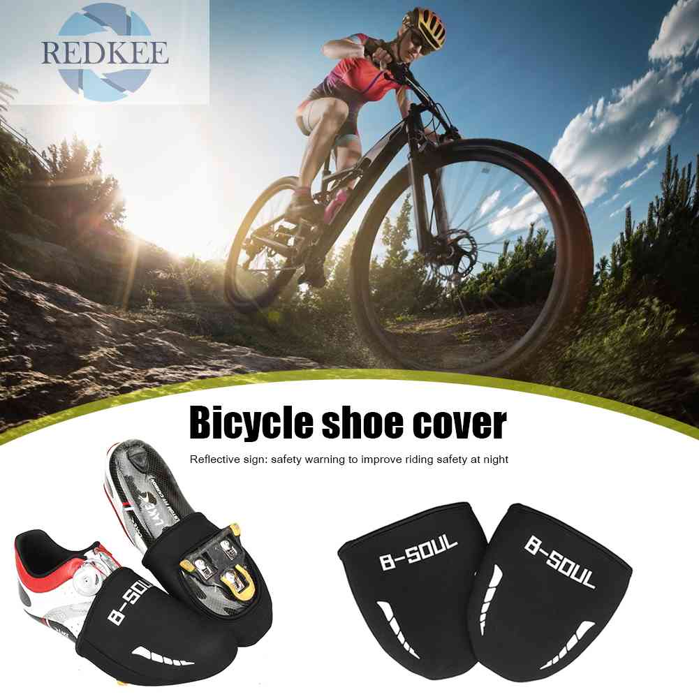 1 Cặp Vỏ Bọc Bảo Vệ Ngón Chân Chống Nước Khi Đạp Xe Ngoài Trời