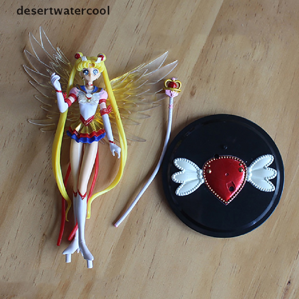 Mô Hình Thủy Thủ Mặt Trăng Dễ Thương Dùng Trang Trí Bàn Làm Việc