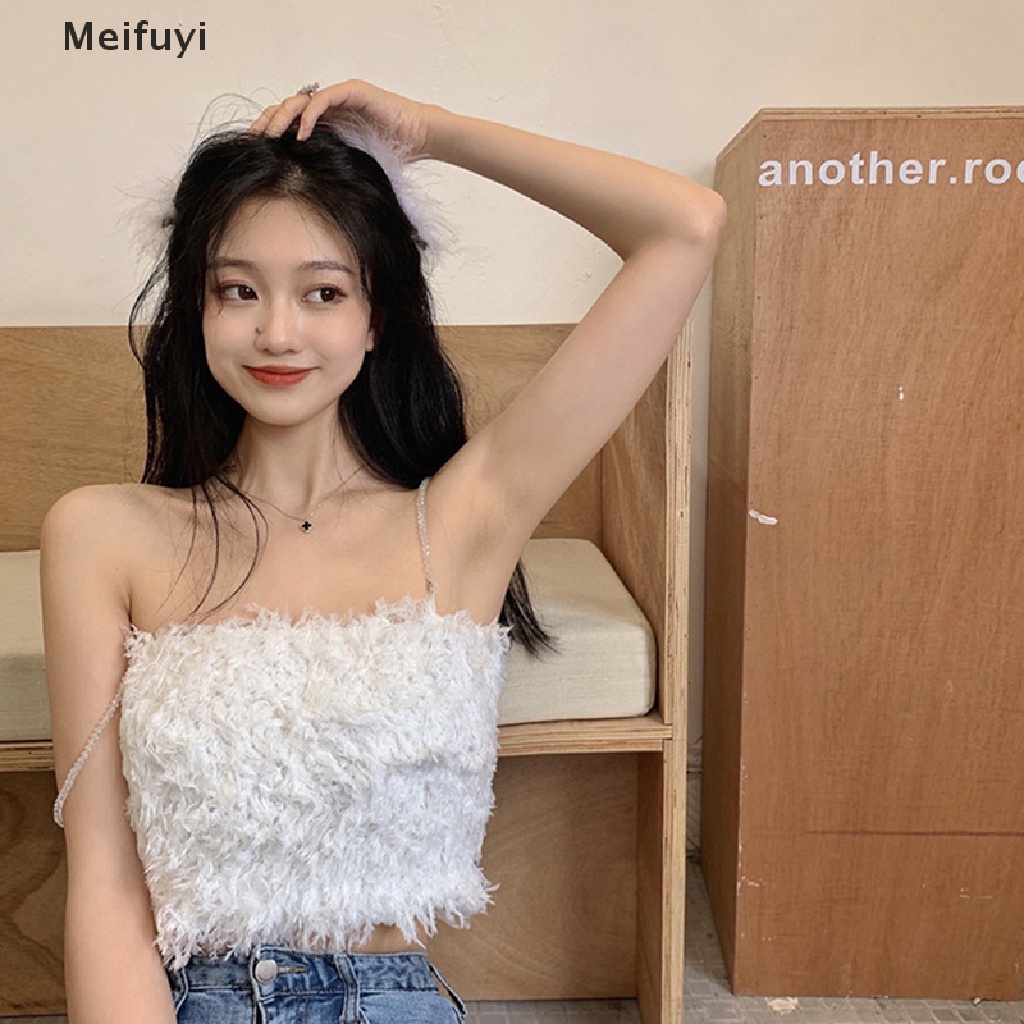 Áo Croptop Hai Dây Màu Sắc Thời Trang Mùa Hè Quyến Rũ Cho Nữ