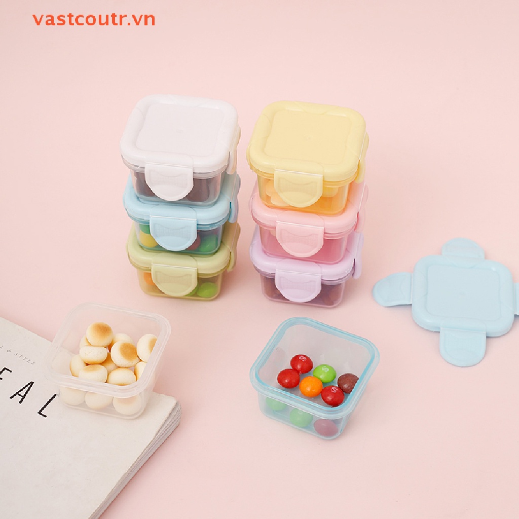1 Hộp Đựng Thức Ăn Mini Giữ Lạnh Chống Chảy Xệ