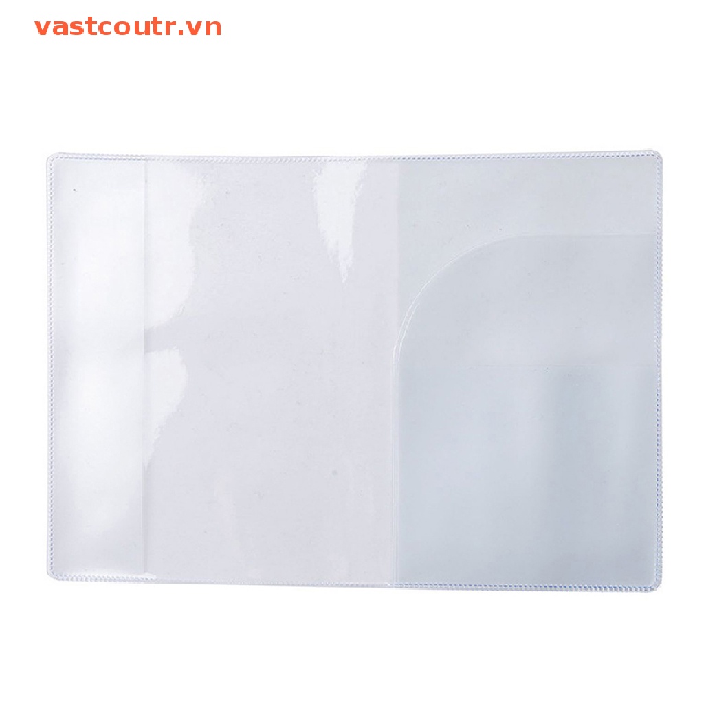 Túi Đựng Hộ Chiếu Bằng PVC Trong Suốt Chống Nước Có Ngăn Đựng Thẻ ID Cho Nam Nữ