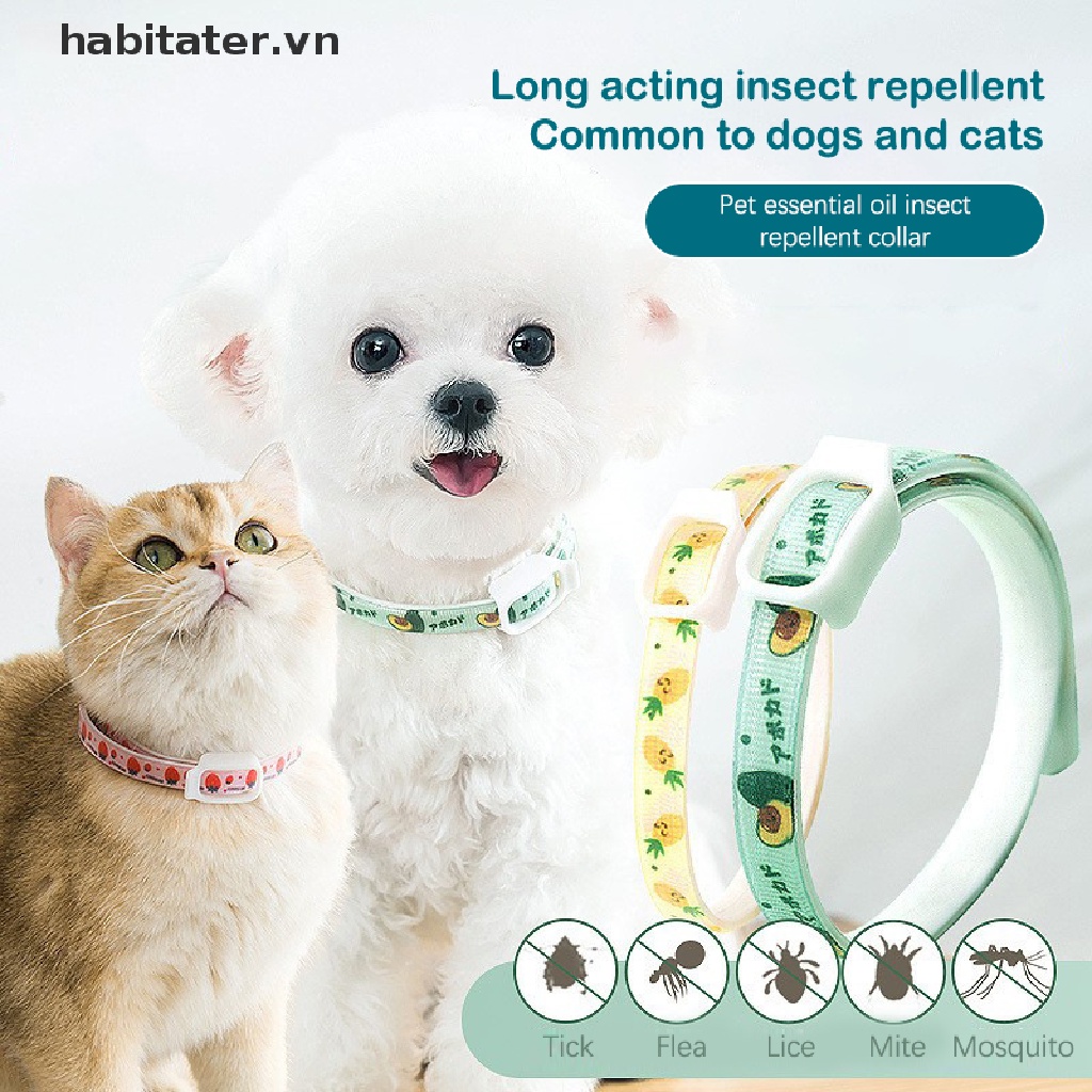 Vòng Cổ Chống Muỗi / Côn Trùng Có Thể Điều Chỉnh Cho Thú Cưng
