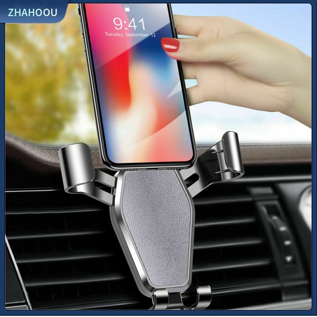 ☃Phụ Kiện Trang Trí Nhà Cửa Độc Đáo Sáng Tạo☃ Giá Đỡ Điện Thoại Cảm Biến Trọng Lực Không Cần Khoan Lỗ Thông Gió Xe Hơi