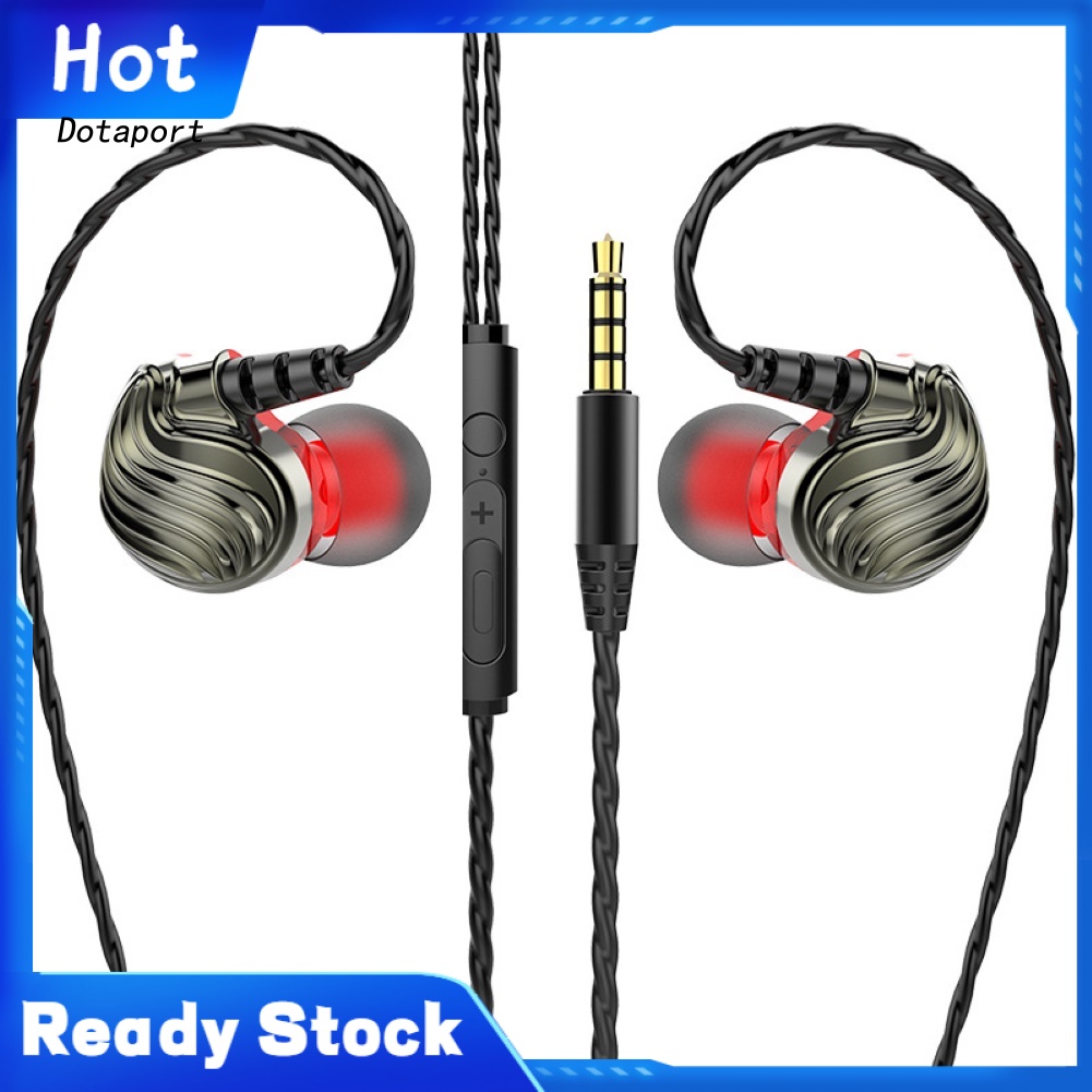Tai Nghe Nhét Tai KDDT- S8 Lõi Tứ 3.5mm HiFi 6D Stereo
