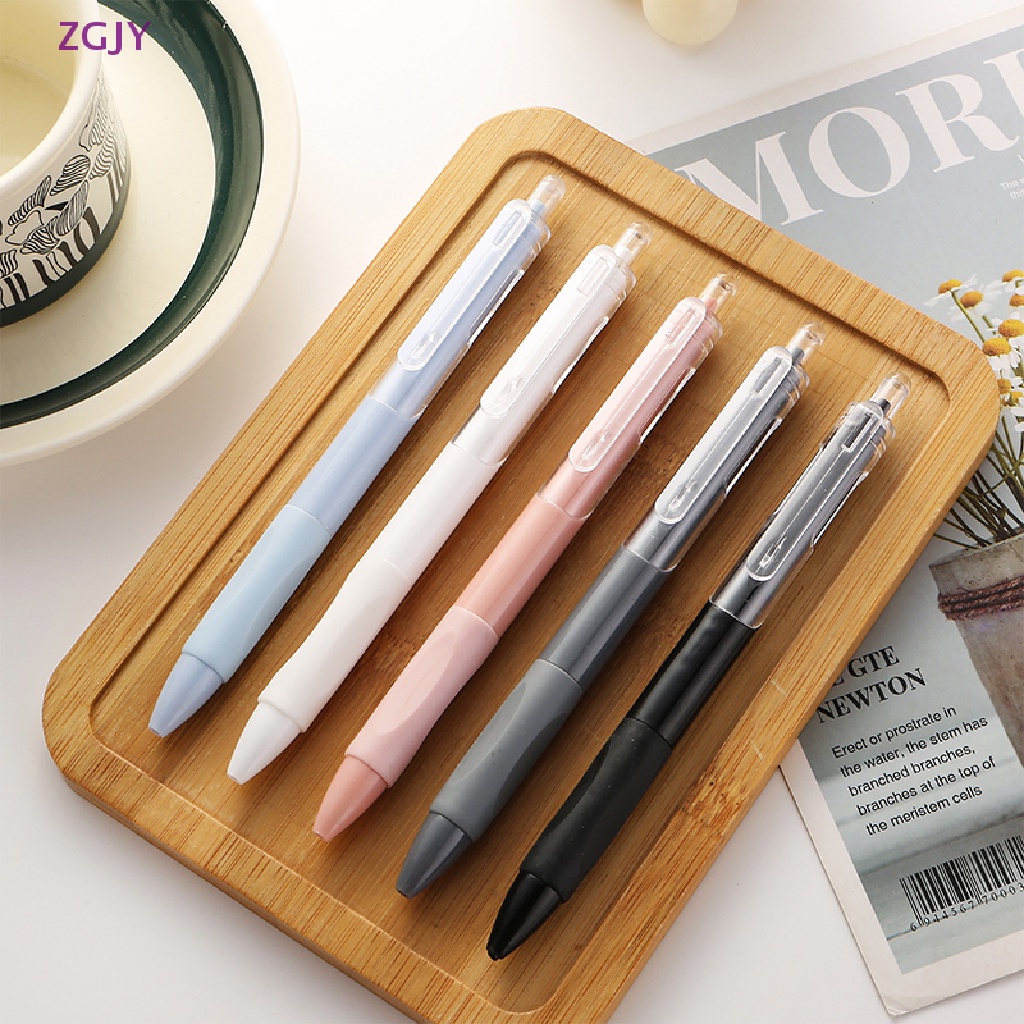 Bút Mực Gel Ngòi 0.5mm Có Thể Thu Gọn Tiện Dụng Cho Học Sinh / Văn Phòng Mới