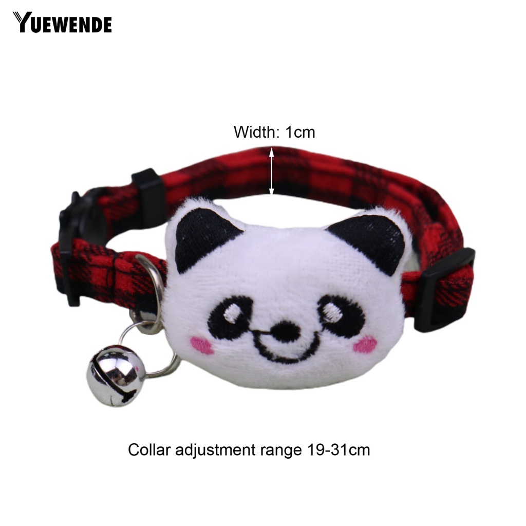 Vòng Cổ Họa Tiết Gấu Trúc Hoạt Hình Trọng Lượng Nhẹ Cho Thú Cưng