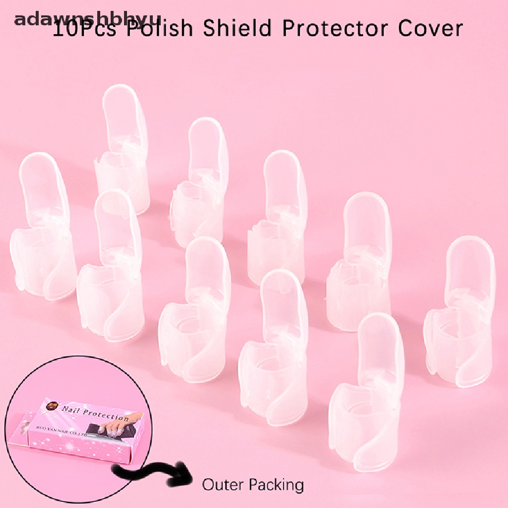 Set 10 Kẹp Nhựa Bảo Vệ Đầu Ngón Tay Khi Trang Trí Nghệ Thuật