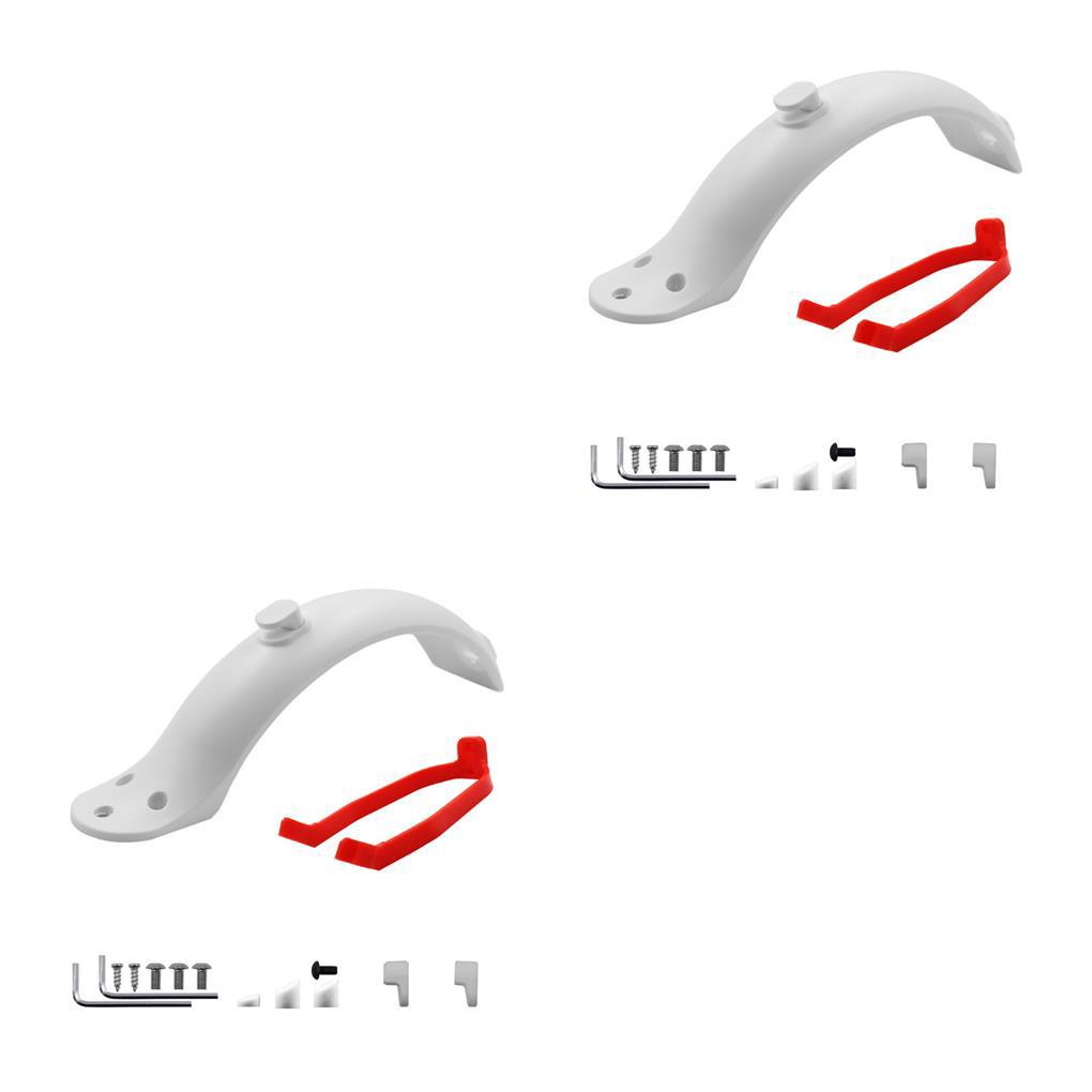 Bộ 1 / 2 Nắp Đậy Chắn Bùn Bằng Cao Su Silicone Chống Nước Thay Thế Cho Xe Đạp Điện M365