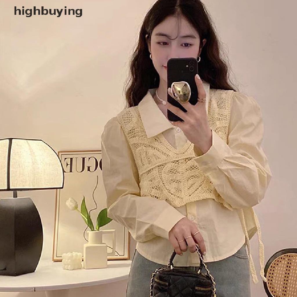 Áo Hai Dây Dệt Kim Dáng Rộng Màu Sắc Thời Trang Mùa Hè Cho Nữ