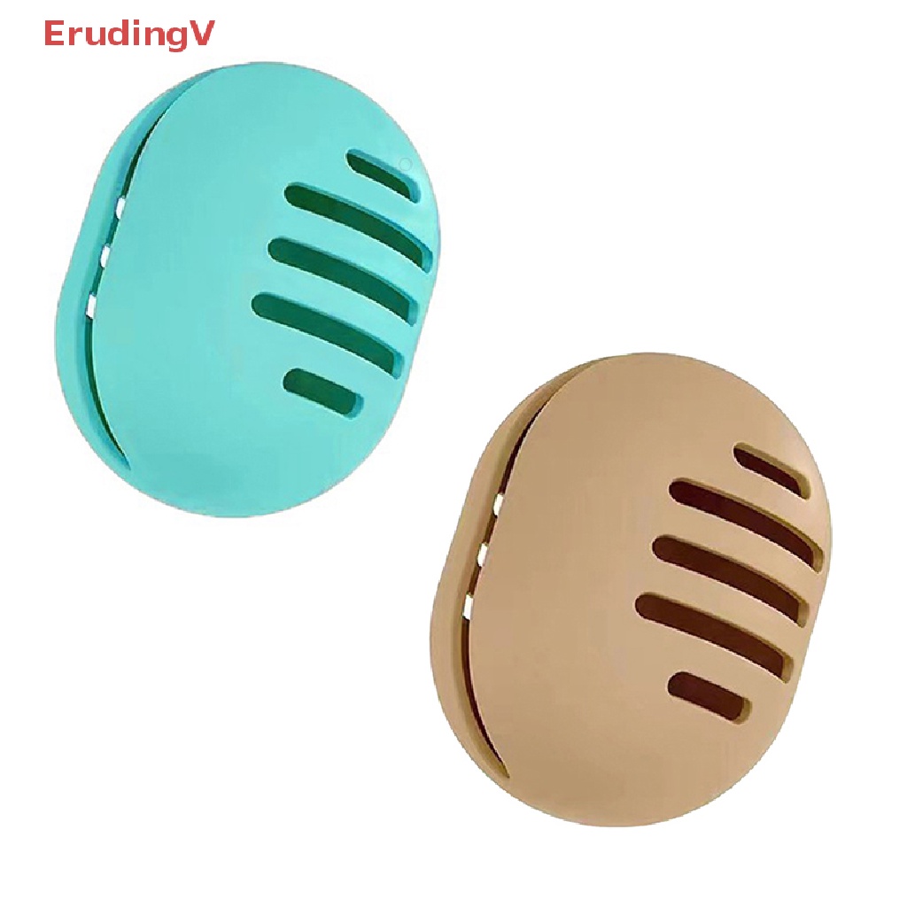 BEAUTY BLENDER 1 Hộp Đựng Mút Trang Điểm Bằng Silicone Thân Thiện Với Môi Trường Nhiều Lỗ Tiện Dụng
