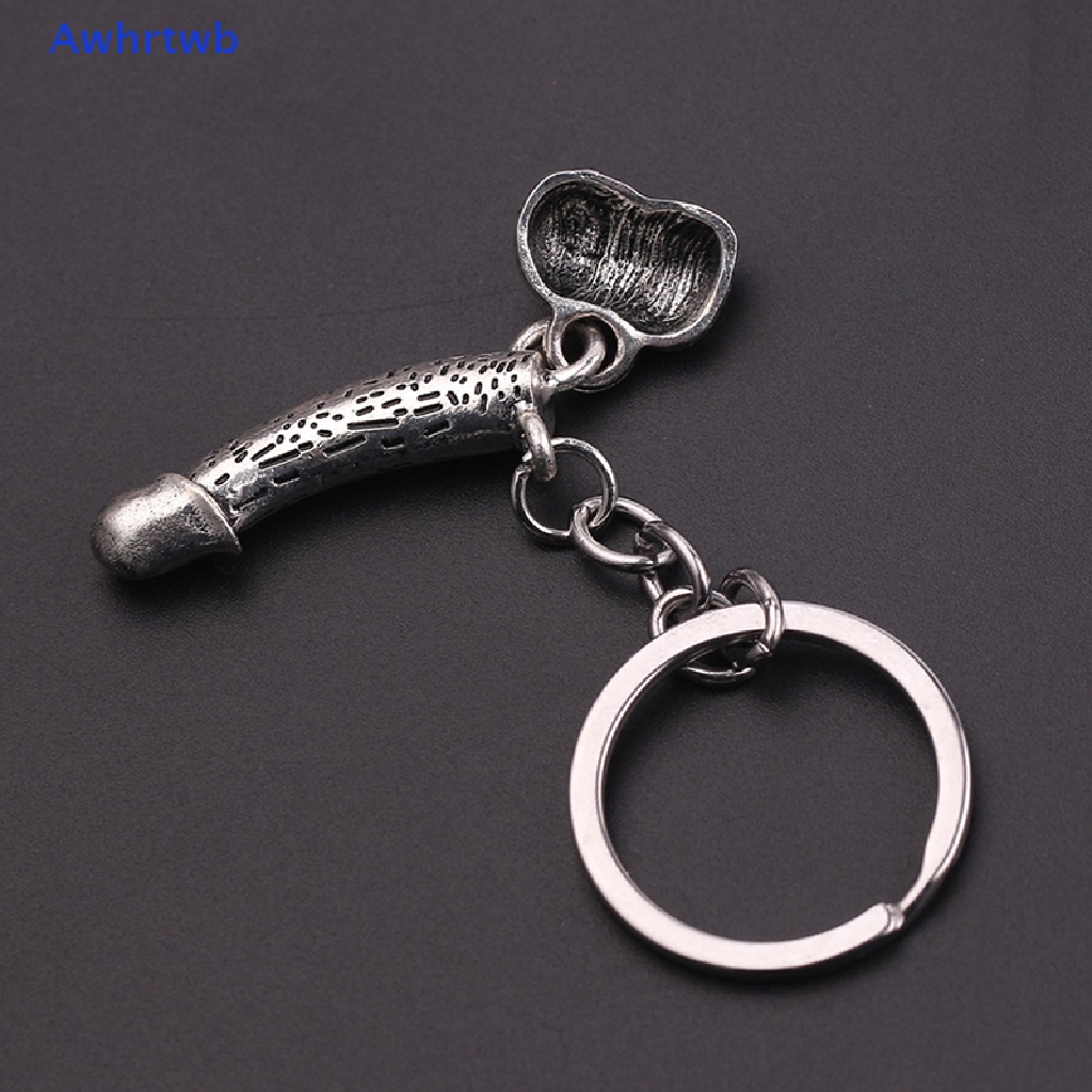Móc Khóa Xe Hơi Hình Bộ Xương Màu Bạc Thời Trang Cho Nam Mới