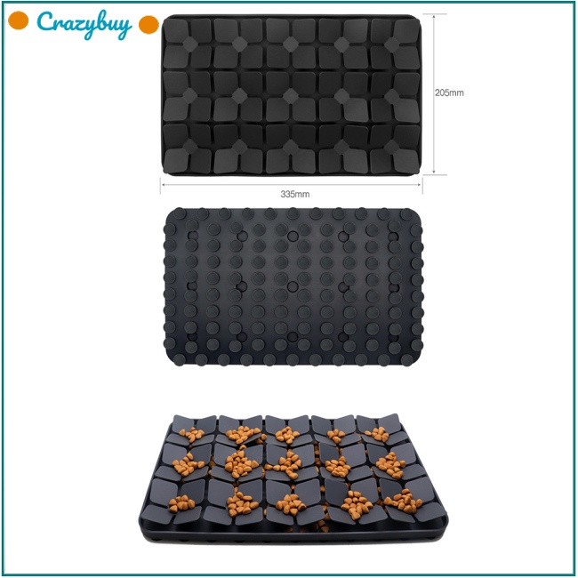 Thảm Silicon Mềm Tự Nhiên Cho Thú Cưng Ăn Chậm Tiện Dụng