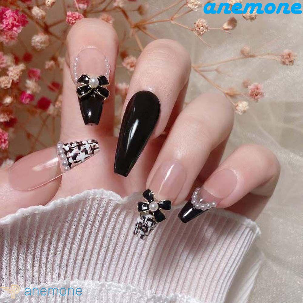 Phụ Kiện Trang Trí Móng Tay Hình Nơ Phong Cách Pháp Thời Trang Dành Cho Nữ