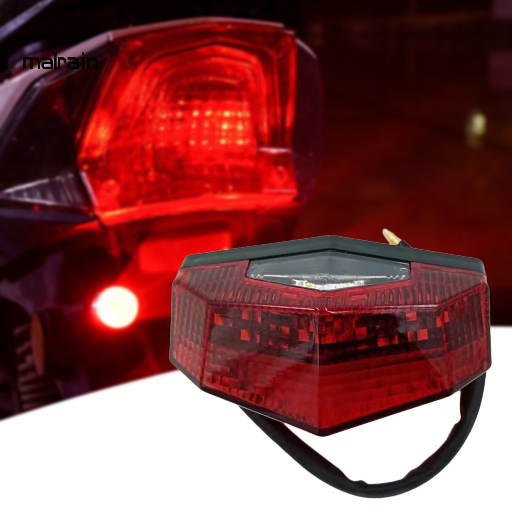 Đèn Hậu Trọng Lượng Nhẹ Đa Năng Cho Xe Mô Tô