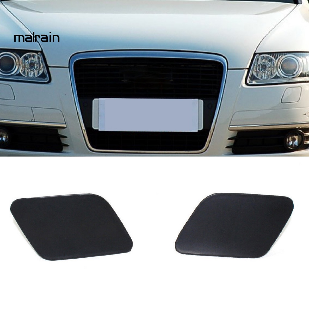 1 Cặp Vòng Đệm Bảo Vệ Đèn Pha Màu Đen 4B0 955 276 D / 4B0 955 275 D Dễ Sử Dụng Cho Audi A6C5 02-05