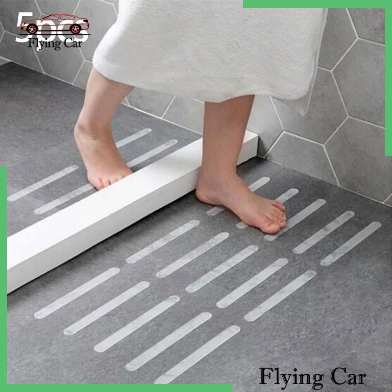 Set 5 Miếng Dán Sàn Nhà Tắm Chống Trượt Trong Suốt