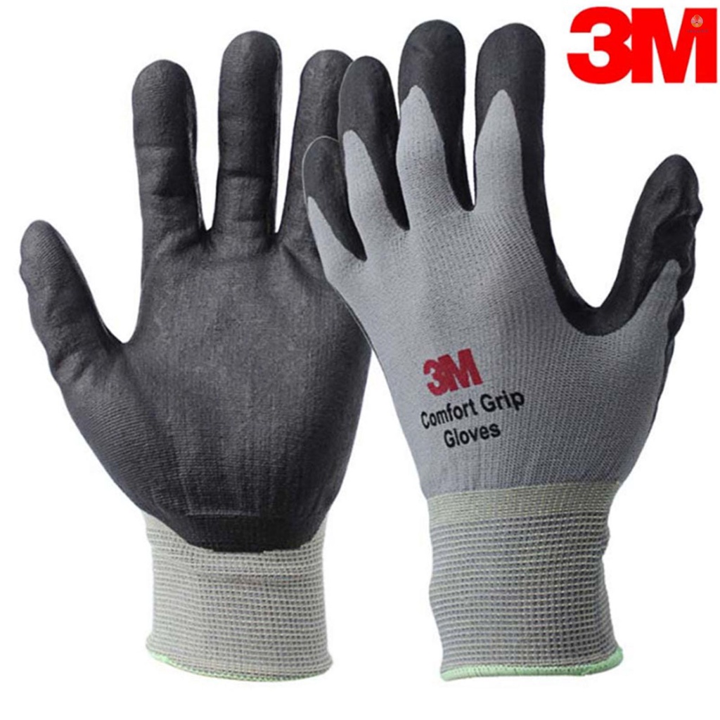 1 Đôi Găng Tay Cao Su Nitrile Cỡ L 3M Thoải Mái Bền Bỉ