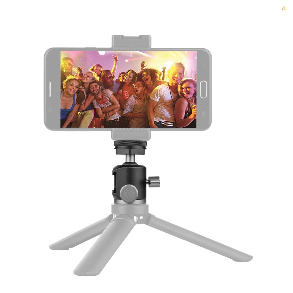 ANDOER Máy Tính Bảng 2 Trong 1 3600 Độ Và 2 Trong 1° Giá Đỡ Bóng Mini Gắn Chân Máy Ảnh 1 / 4