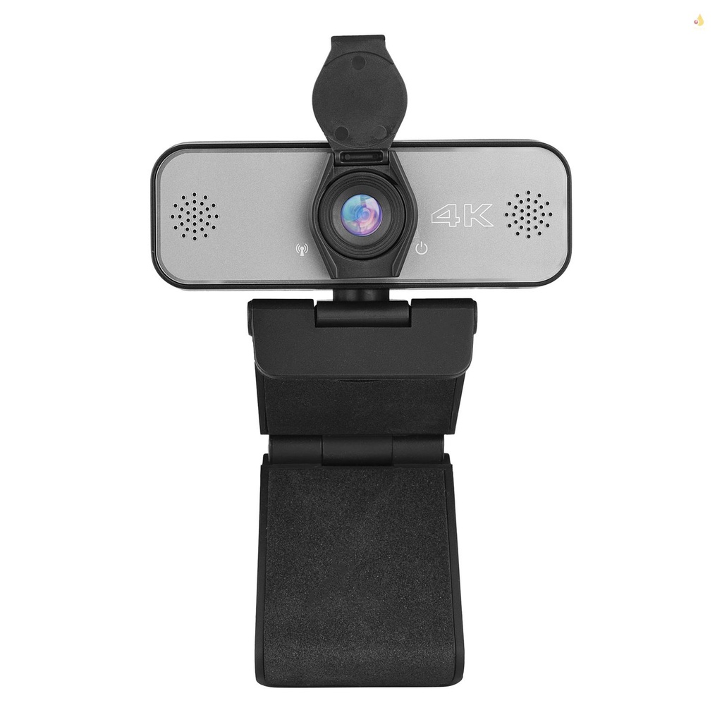 Webcam 4K Ultra HD USB Kèm Micro Cố Định Cho Máy Tính Laptop