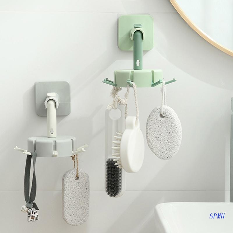 Siêu 360 Độ° Móc Treo Đồ 7 Kẹp Có Thể Xoay Tiện Dụng Cho Phòng Ngủ / Nhà Tắm