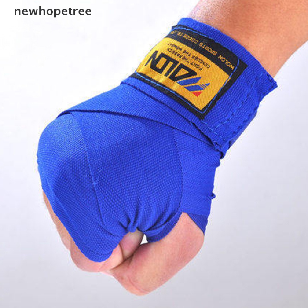 1 Cặp Đai Quấn Cổ Tay Bằng Cotton Tập Taekwondo Muay Thai MMA