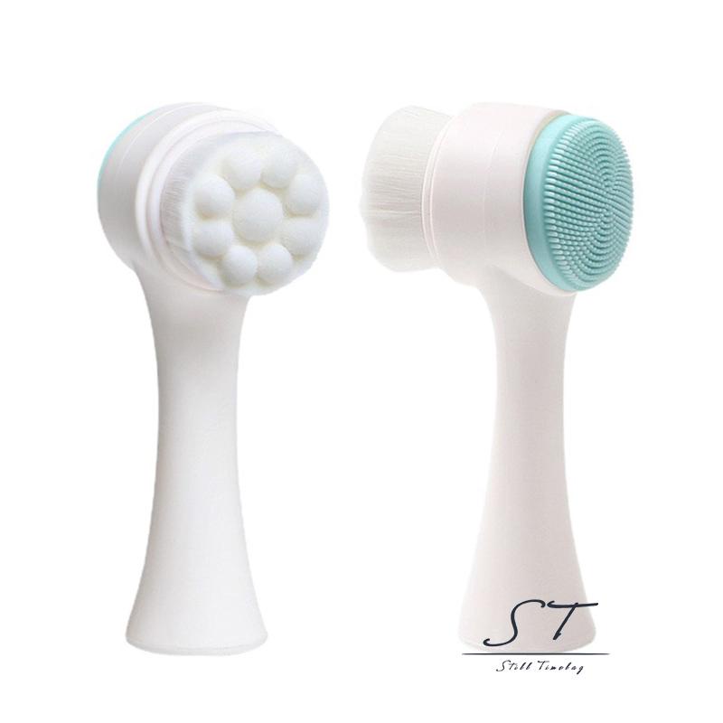 Cọ Rửa Mặt 2 Trong 1 Với Lông Cọ Mềm Mại Chăm Sóc Da CY03