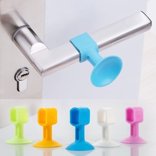 Miếng chặn cửa ra vào bằng cao su, nút cao su chặn tay nắm cửa hút tường tránh va đập chống ồn
