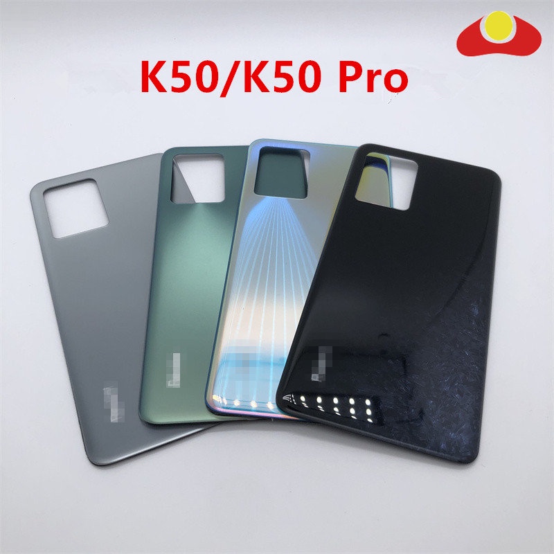 Vỏ K50Pro Cho Xiaomi Redmi K50 / K50 Pro 6.67" Sửa chữa nắp sau pin thủy tinh Thay thế nắp sau cửa +