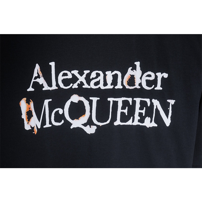 Áo Thun Tay Ngắn A - lexander 8M-cqueen88- The new graffiti Mới Nhất Cho Nam Và Nữ Giống Nhau