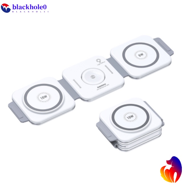 Đế Sạc Không Dây Remax Rp-w72 22.5w 3 Trong 1 Có Thể Gấp Gọn Tiện Lợi