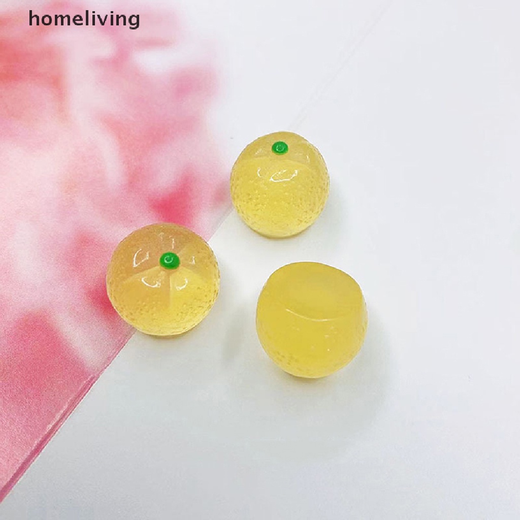 Set 5 Quả Cam Mini Bằng Nhựa Phát Quang Dùng Để Trang Trí DIY