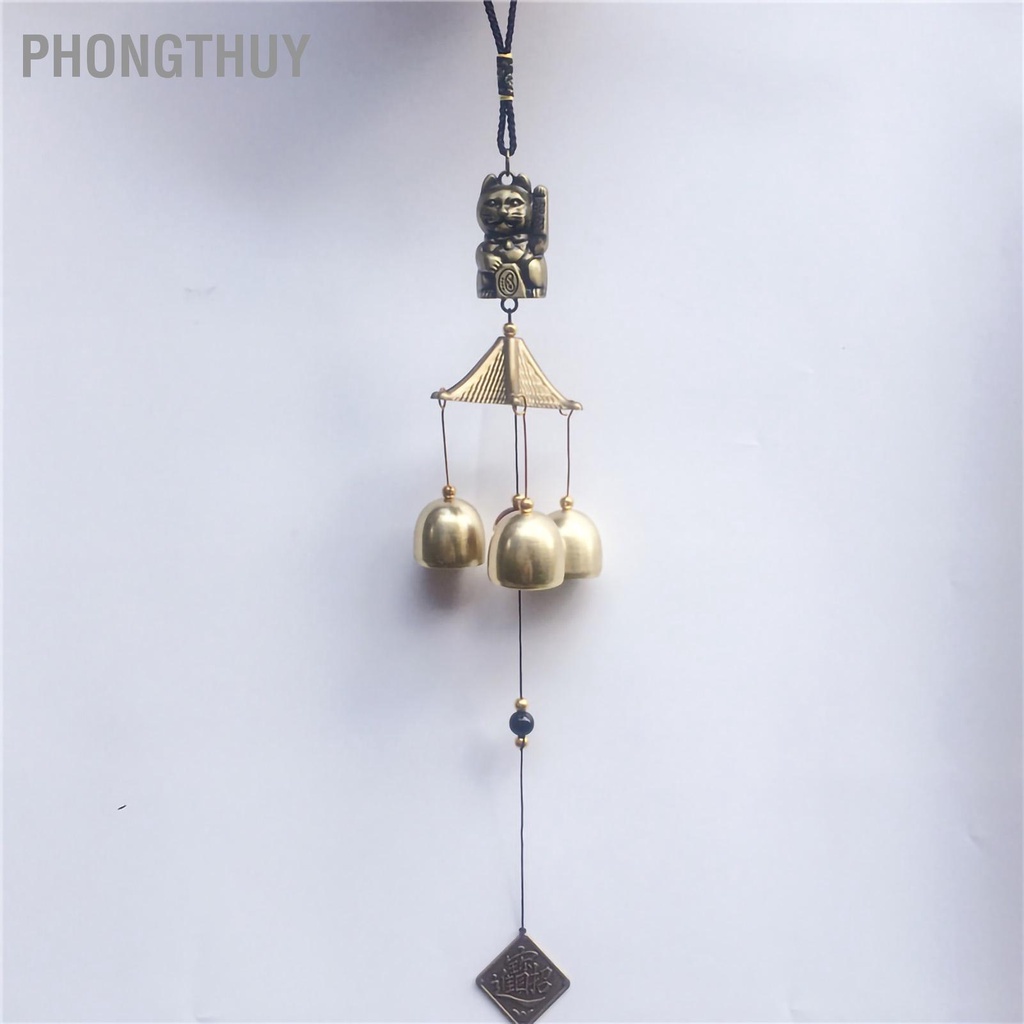 Chuông gió phong thủy bằng đồng Biểu Tượng Hòa Bình Trang Trí nhà cửa