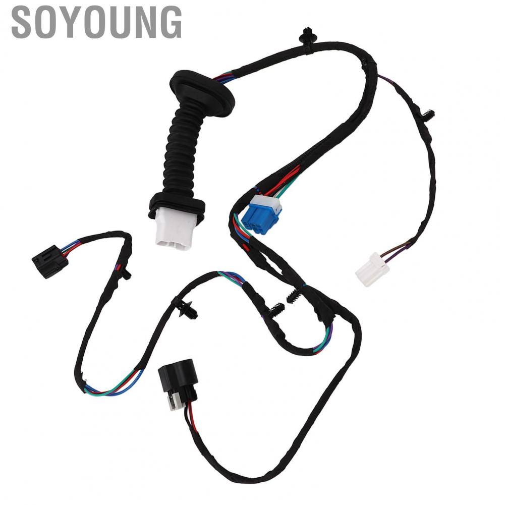 Soyoung 645‑506  Anti Aging Stable Transmission Rear Door Wiring Harness ABS Copper for Pickup