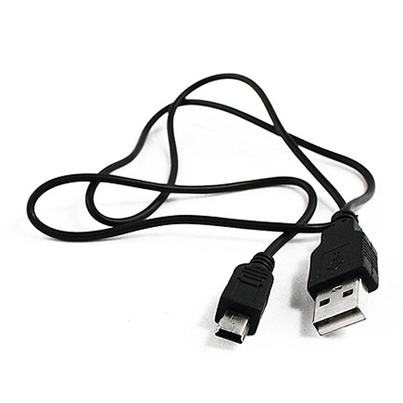 Dây Cáp USB Tốc Độ Cao 60cm Giao Diện 5PIN Cho PC Mac Đen