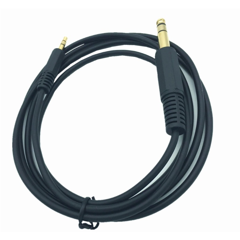 Cáp KhuếCh ĐạI Âm Thanh Tai Nghe Mạ VàNg 3.5mm 1 / 8 &quot;ĐầU CắM Sang ĐầU CắM 6.35mm 1 /