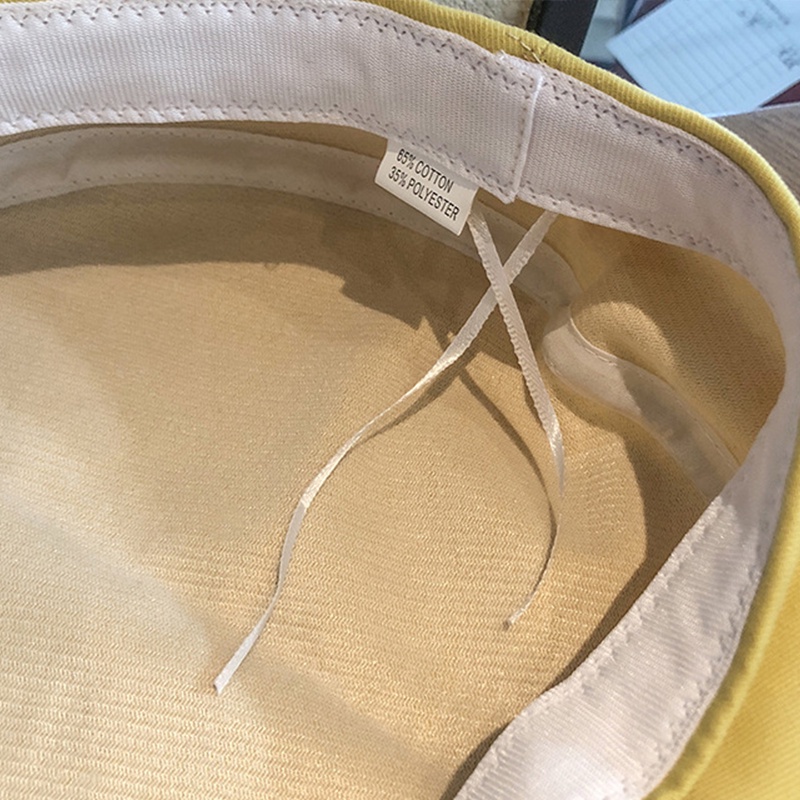 Mũ Beret Vải Cotton Mỏng Thoáng Khí Màu Trơn Dễ Thương Dành Cho Nữ