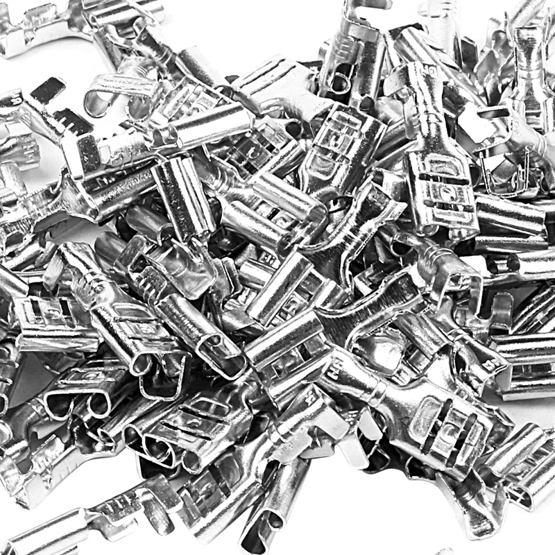 Set 100 Đầu Nối Cách Điện 2.5mm2 * 6.3mm