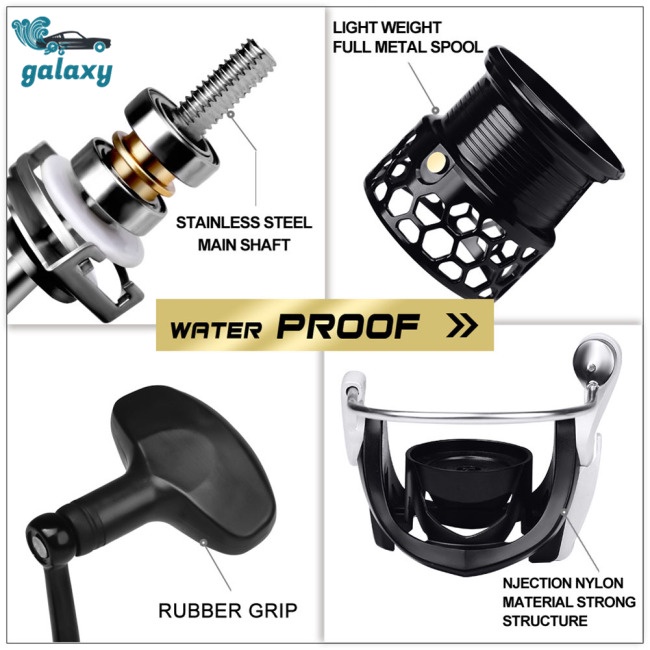 Galaxy Máy Câu Cá 5.5: 1 7kg Max Drag 7 + 1bb Chuyên Nghiệp