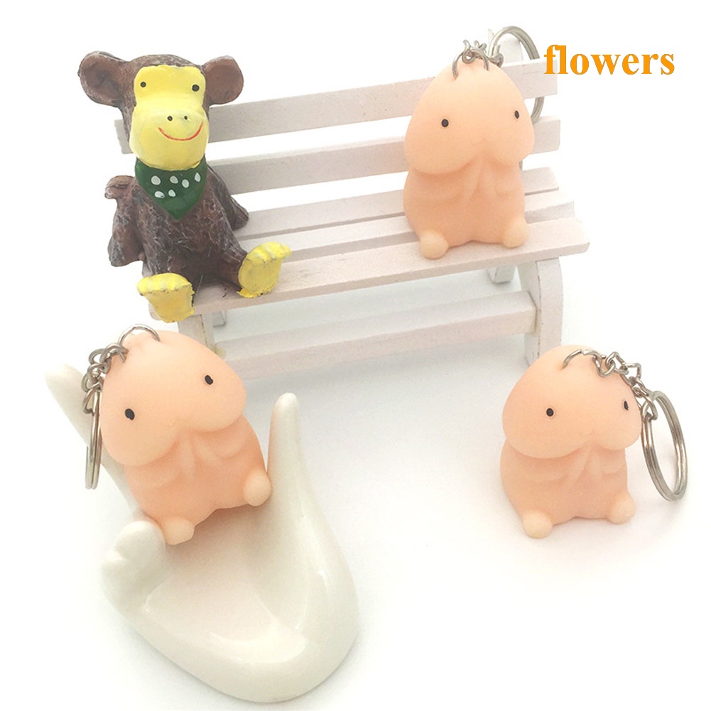 Móc Khóa Hoa Moe Tintin 4 * 2cm