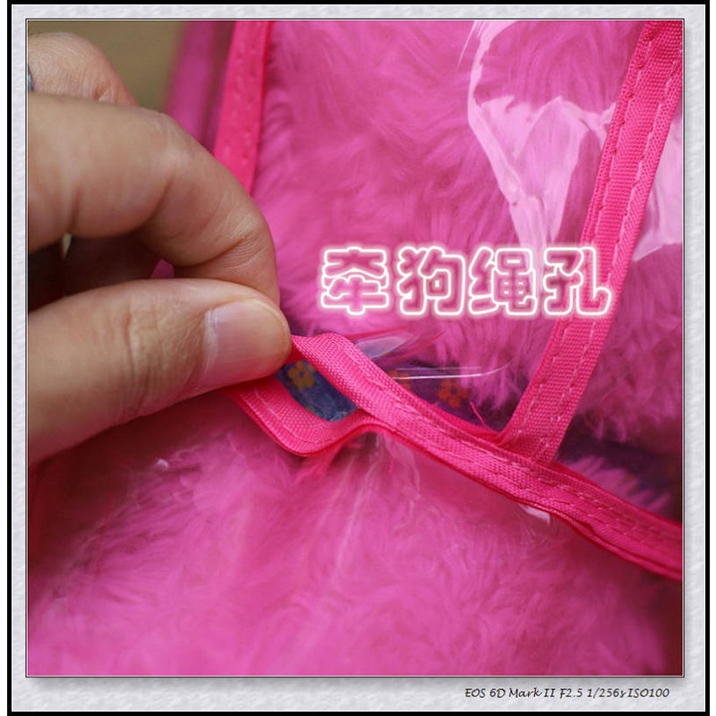 Pet Supplies Dog Raincoat Waterproof Small and Medium-Sized Dogs Teddy Bichon VIP 2023 New Princess Poncho HcXm