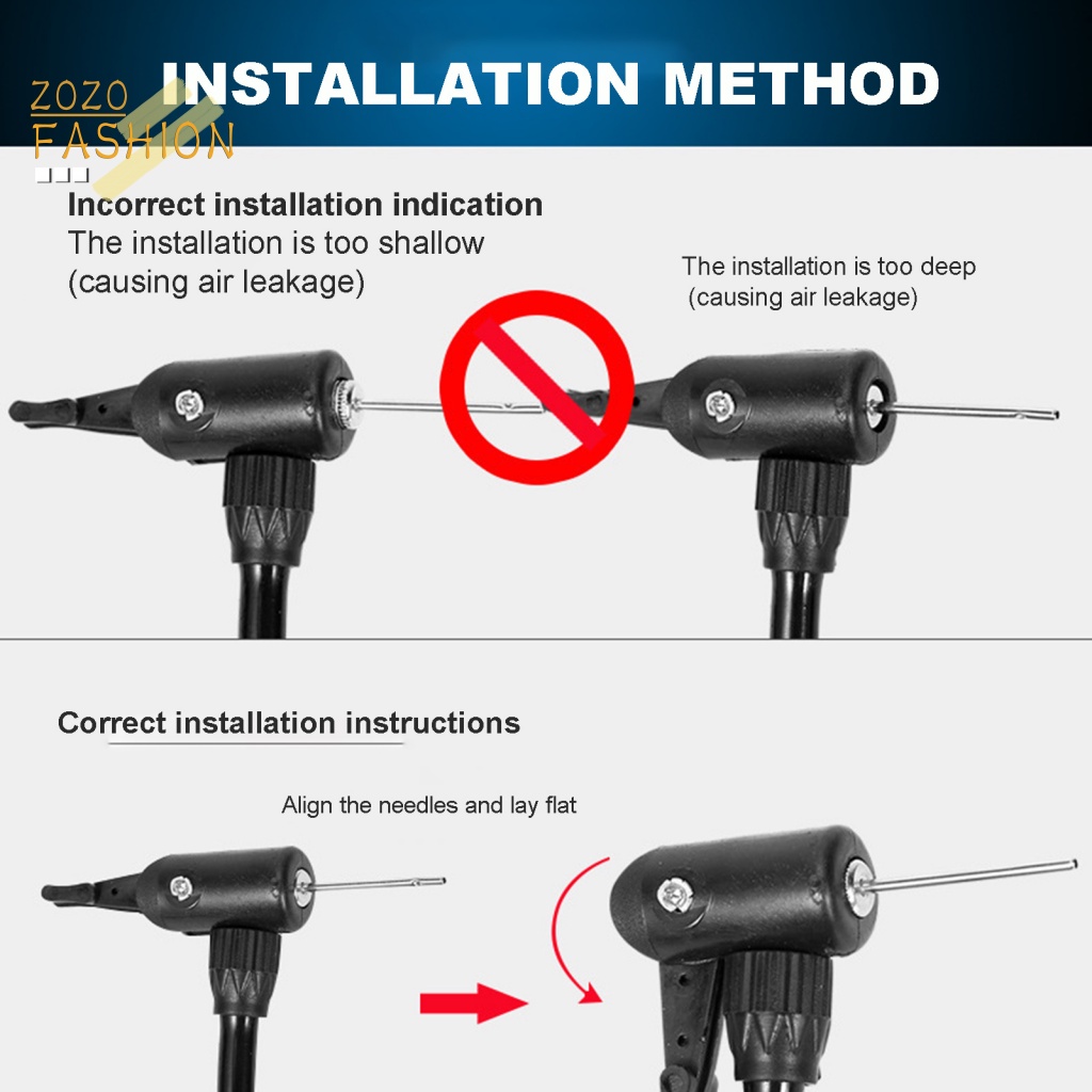 Bơm Xe Đạp Đa Năng Di Động Hình Tròn Tiện Dụng