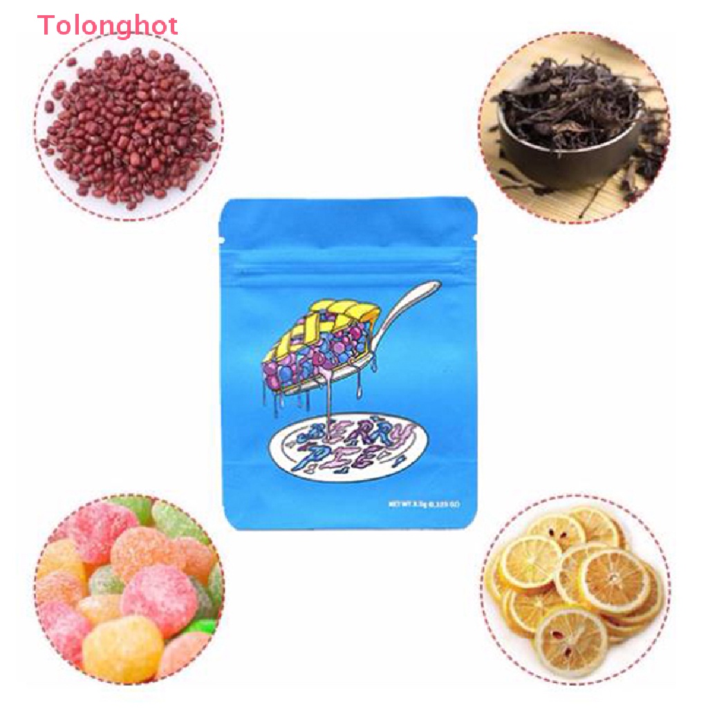 Bộ 20 Túi Zip Đựng Bánh Quy Có Thể Tái Sử Dụng Đứng