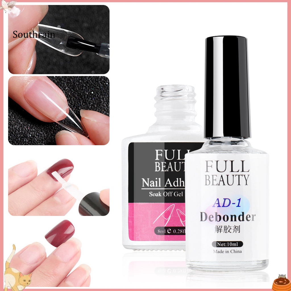 Keo Nối Dài Móng Tay 8ml / 10ml Trong Suốt Thân Thiện Với Môi Trường Không Gây Kích Ứng Đa Năng