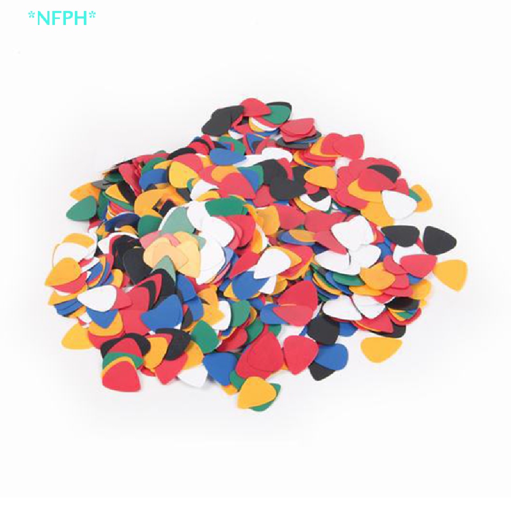 Set 100 Miếng Gảy Đàn Guitar / Ukulele / Bass Bằng ABS Mới