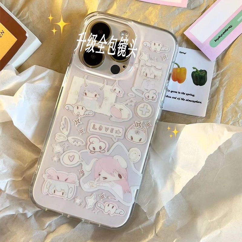 ✅Ốp Điện Thoại Mềm Trong Suốt Phong Cách Nhật Bản Cho Iphone xs13 xs13 xr12 Max 1114Pro Plus 78 BYYX